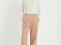 Спортивные брюки широкого кроя на средней посадке