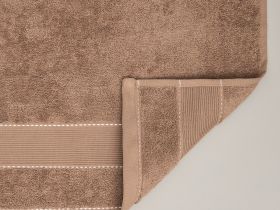 Полотенце махровое Tesoro, бежевое