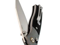 Складной нож SRM Medal 259L-AK, сталь 14C28N, рукоять эбен