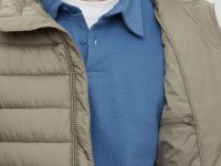 Стеганая куртка с воротником-стойкой