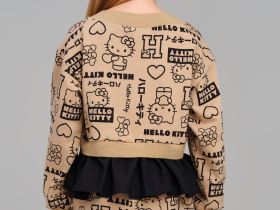 Толстовка трикотажная для девочек