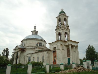 Церковь во имя преподобного Сергия Радонежского, 1805-1810 гг., 1848-1851 гг.