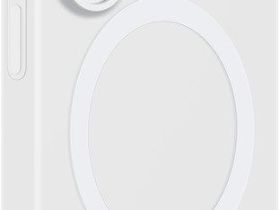 Чехол Samsung Silicone Magnet Case S26 белый