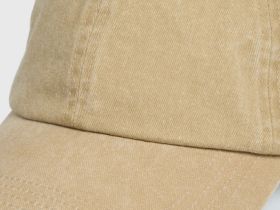 Бейсболка с эффектом варки, Бежевый