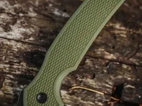 Складной нож Mr.Blade Hellcat Mini blackwash сталь S35VN, рукоять Olive G10