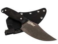 Нож Barmaley Knives Пьеро BW, сталь AUS-10Co, рукоять G10, черный