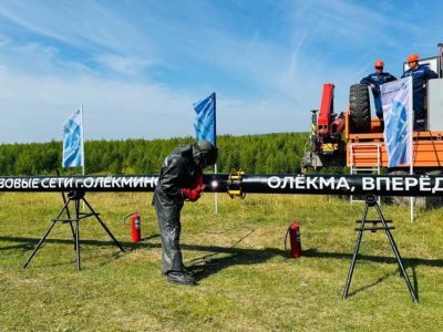 Село Солянка газифицируют одним из первых в Олёкминском районе