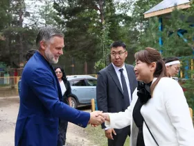 Кирилл Бычков навестил детей из Оймяконского района в лагере «Энергетик»