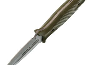 Тактический нож N.C.Custom Grave 2.0, сталь AUS-8, рукоять Elastron olive