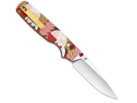 Складной нож Kizer Christmas Original 2, сталь Sandvik 14C28N, рукоять G10, ограниченное издание