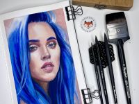 Набор акварели "Handy" Портрет, 12 кювет 2 мл, в металлическом боксе