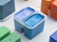 Набор гуаши HIMI пурпурный 36 цветов по 12 грамм