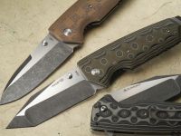 Нож складной Hogue EX-02 Tanto, сталь 154CM, рукоять ABS-пластик Skulls & Bones