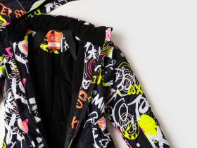 Комбинезон текстильный с полиуретановым покрытием для девочек