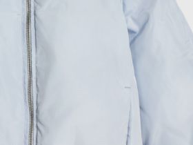 Утеплённая куртка для девочек, Голубой