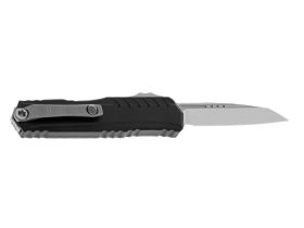 Автоматический нож Microtech Cypher II S/E 1241-10, сталь M390, рукоять алюминий, черный