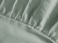Простыня на резинке Jadite green