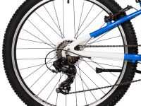 Подростковый велосипед Novatrack Extreme 24 7sp, год 2025, цвет Красный-Белый, ростовка 13