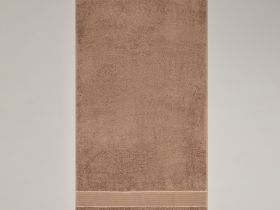 Полотенце махровое Tesoro, бежевое