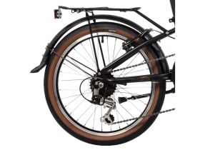 Складной велосипед Novatrack Vortex 20, год 2024, цвет Белый