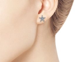 Пусеты из серебра э0612пс04202767