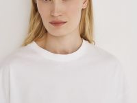 Укороченная футболка, Белый