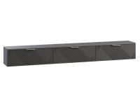 ТВ-тумба подвесная Шелтон 240x30 Графитовый
