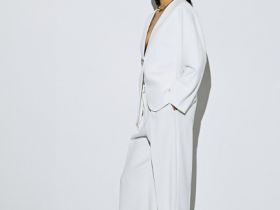 Прямые брюки, Белый