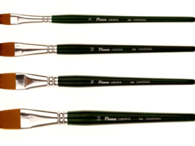 Кисть синтетика №16 овальная Pinax"Creative 346" короткая ручка