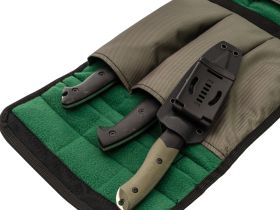 Сумка для 6 фиксированных ножей с замком KTB, олива S