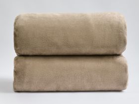 Плед Supersoft, капучино