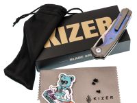 Складной нож Kizer Ara, сталь S45VN, рукоять титан