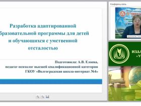Разработка адаптированной образовательной программы для детей и обучающихся с умственной отсталостью