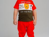 Брюки детские трикотажные для мальчиков, 2 пары в комплекте