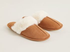 Тапочки Comfy, бежевые