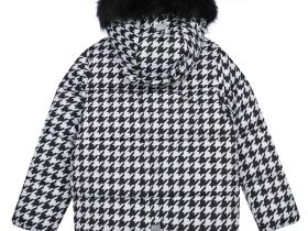 Куртка текстильная с полиуретановым покрытием для девочек