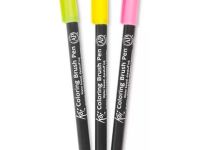 Брашпен акварельный "KOI", разные цвета