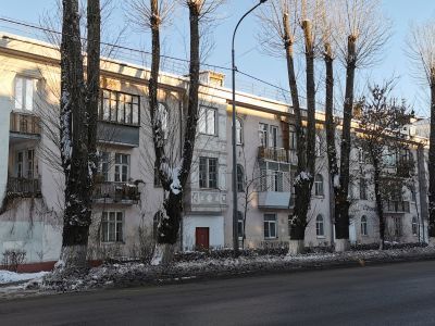 Ансамбль жилых домов, архитекторы Л.П. Гулецкая, В.А. Бутузов, конец 1940-х – 1953 гг.