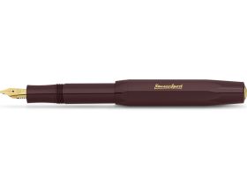 Ручка перьевая Kaweco CLASSIC Sport М 0,9 мм, чернила синие, корпус бордовый