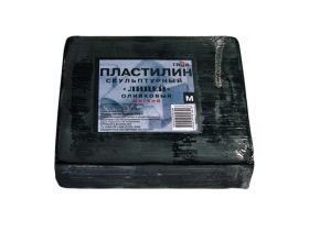 Пластилин скульптурный Гамма 500 г оливковый мягкий