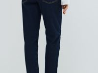 Джинсы Mom с высокой посадкой, Синий