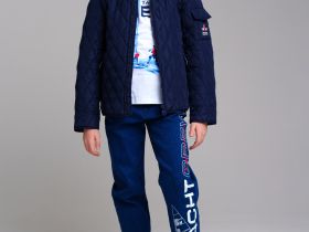 Куртка текстильная с полиуретановым покрытием для мальчиков (ветровка)