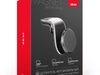 Автомобильный держатель магнитный Akai PM-531MV Black