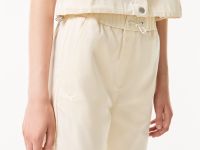 Женские брюки Lacoste Regular Fit с регулируемым поясом