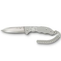Складной нож Victorinox Evoke Alox, сталь 1.4116, рукоять алюминий, серебристый