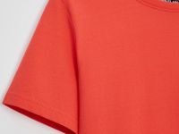 Топ из хлопка с открытым плечом и фигурным узлом