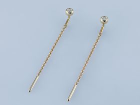 Серьги из желтого золота э0312сг08200351