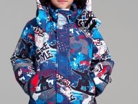 Комплект текстильный с полиуретановым покрытием для мальчиков: куртка, полукомбинезон