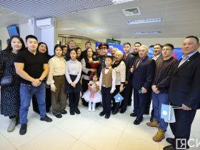 В Якутске встретили Героя России Андрея Григорьева