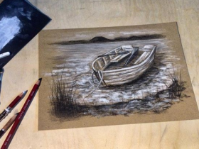 Карандаш пастельный Derwent "Pastel Pencils" Окись зеленая